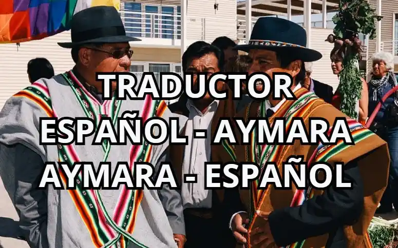 traductor aymara castellano